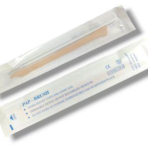KIT CEPILLO CITOLÓGICO + ESPÁTULA AYRE ESTÉRIL, CAJA 100 unds.